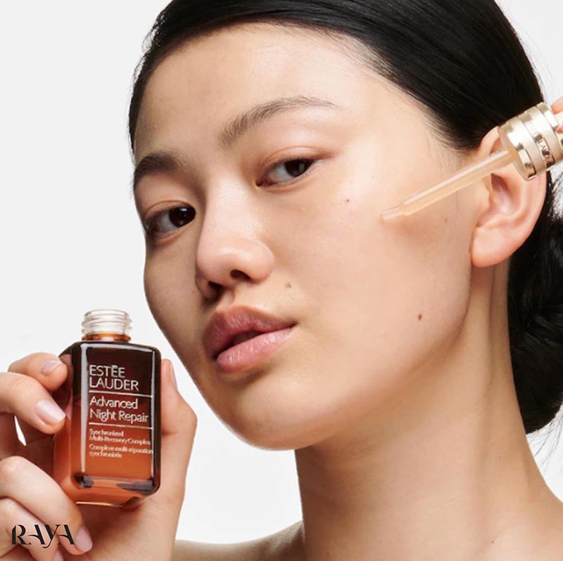 سرم ترمیم و بازسازی کننده شب ادونس نایت ریپیر استی لادر حجم 7 و 15 و 30 میل Estee Lauder Advanced Night Repair Synchronized Recovery Complex II